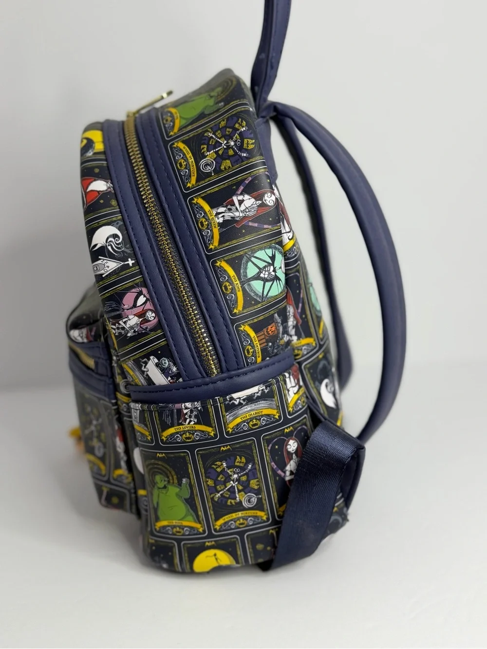 Loungefly The Nightmare Before Christmas Tarot Card Mini Backpack